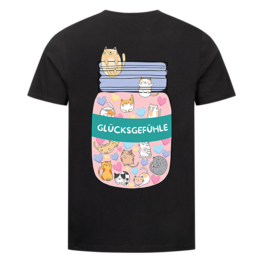 Glücksgefühle T-Shirt BackPrint