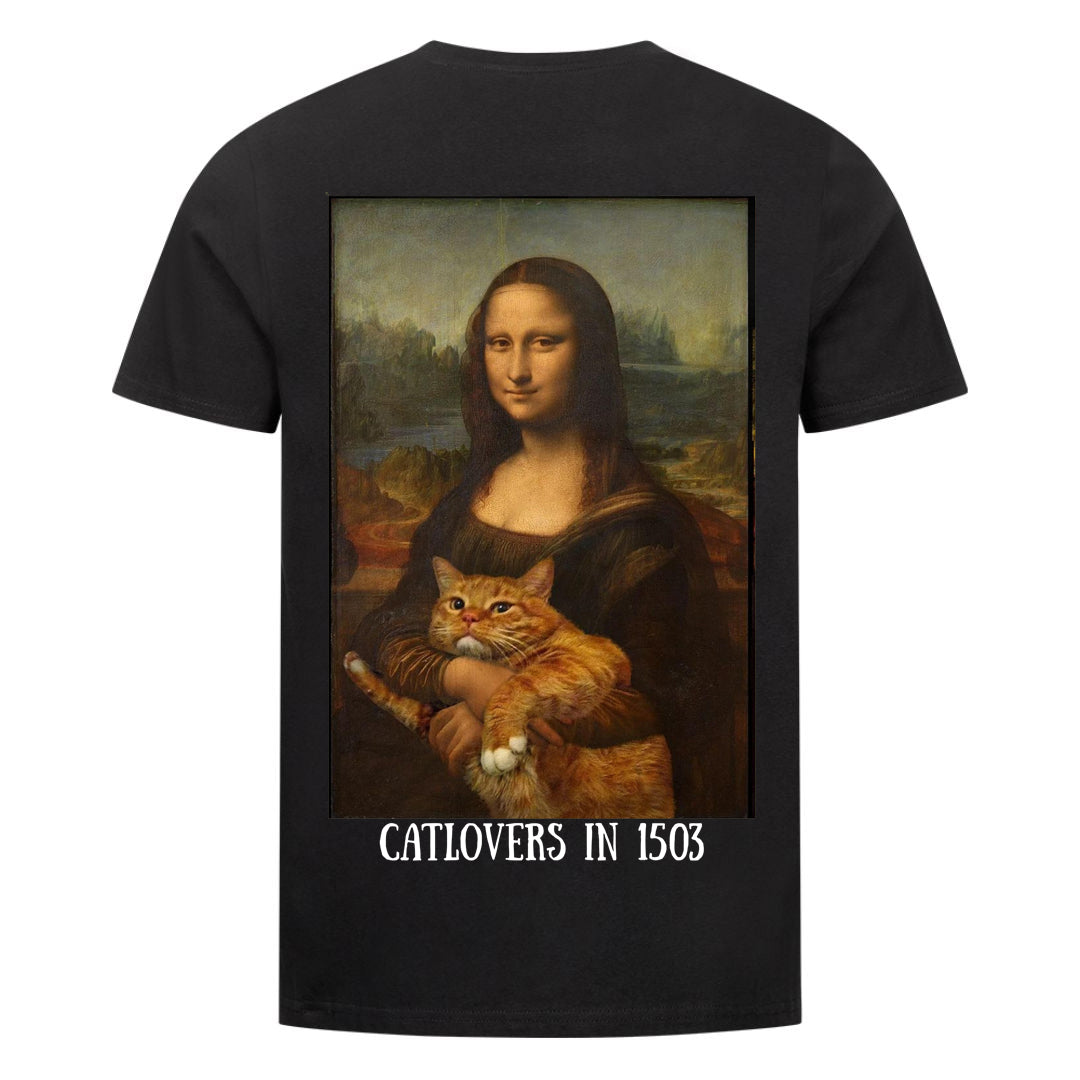 Catlovers in 1503 T-Shirt BackPrint