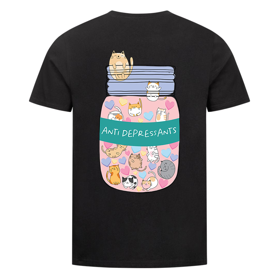Anti Depressants T-Shirt BackPrint
