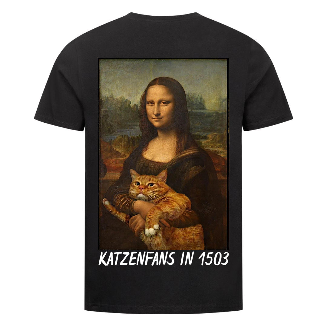 Katzenfans in 1503 T-Shirt BackPrint