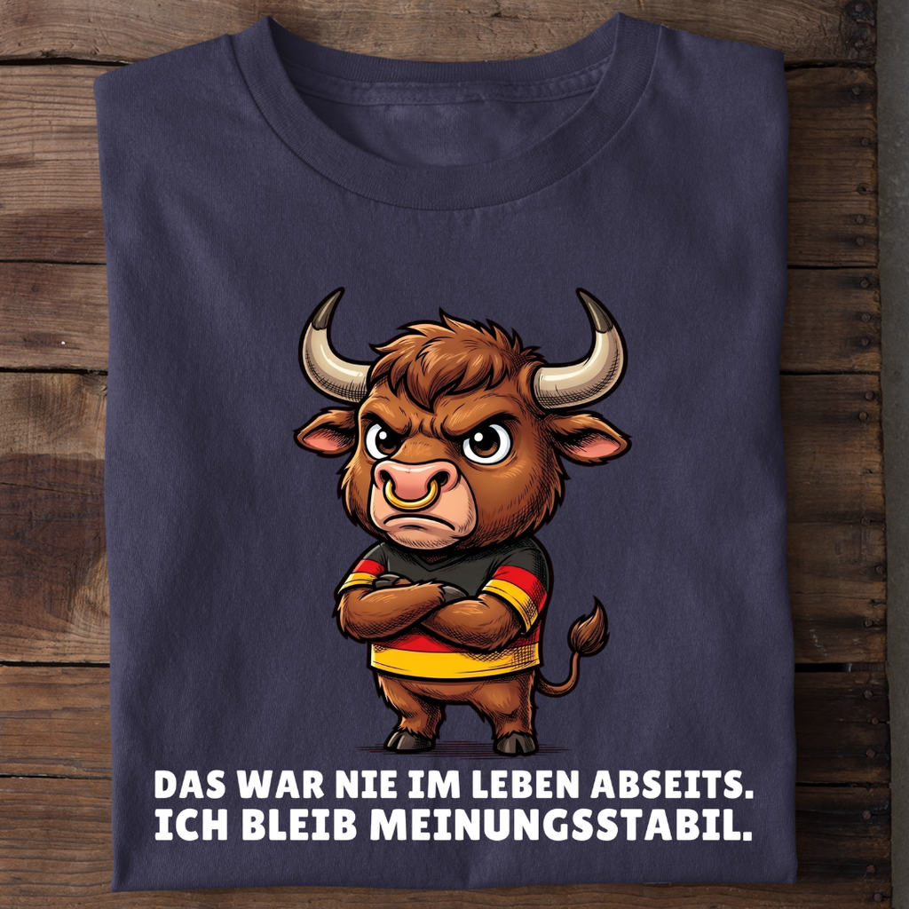 Kein Abseits - Meinungsstabil Bio T-Shirt