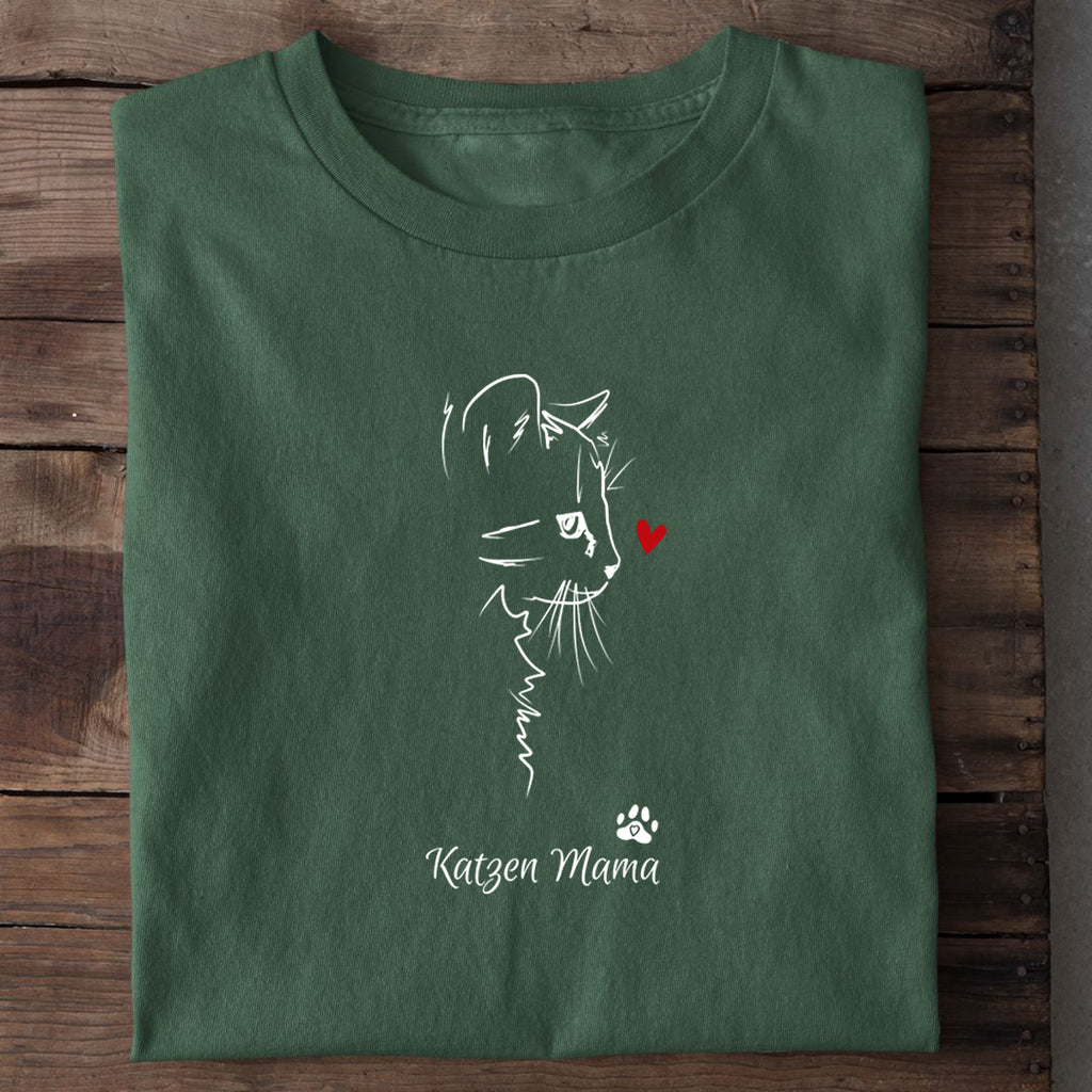 Katzen Mama T-Shirt