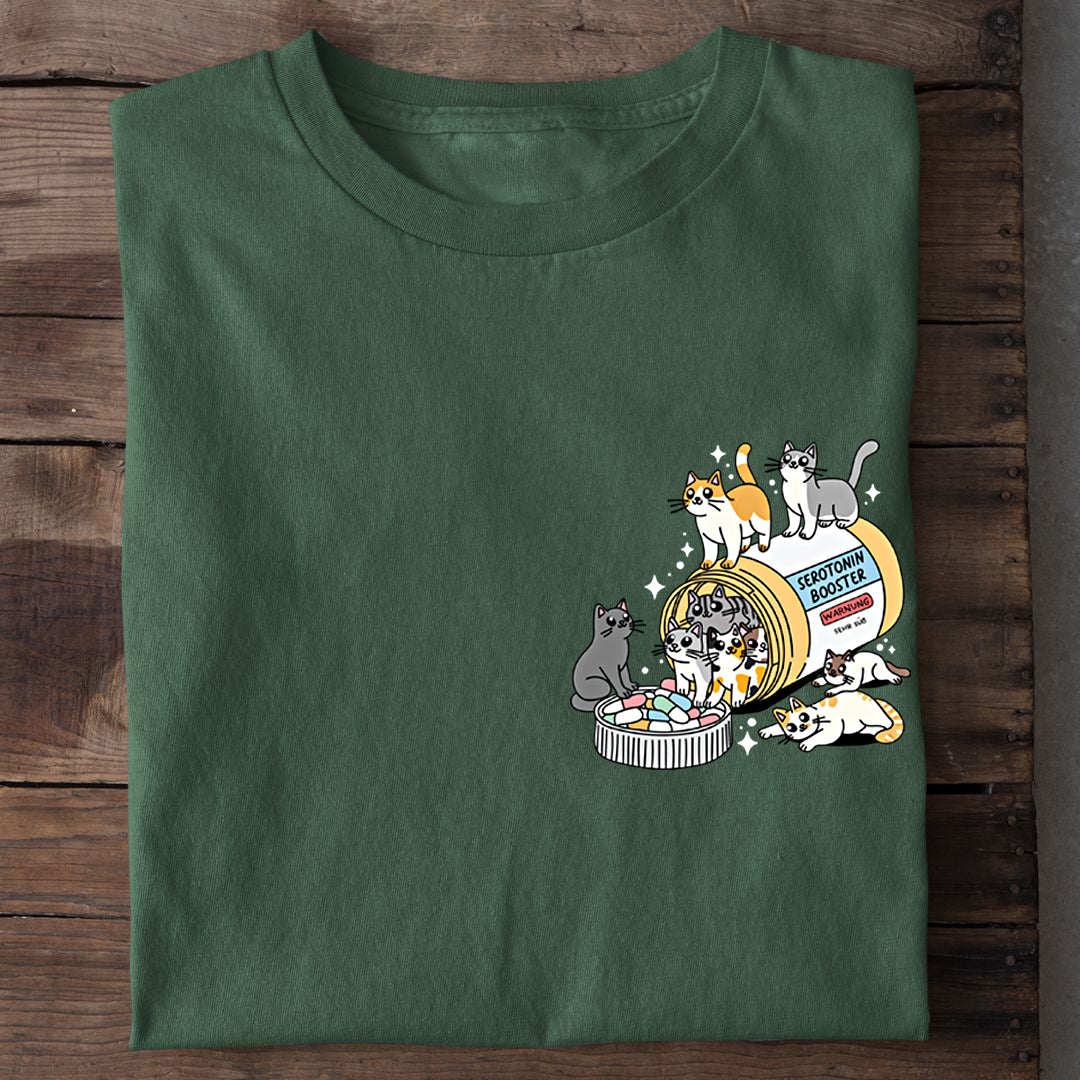 Serotonin Katzen T-Shirt