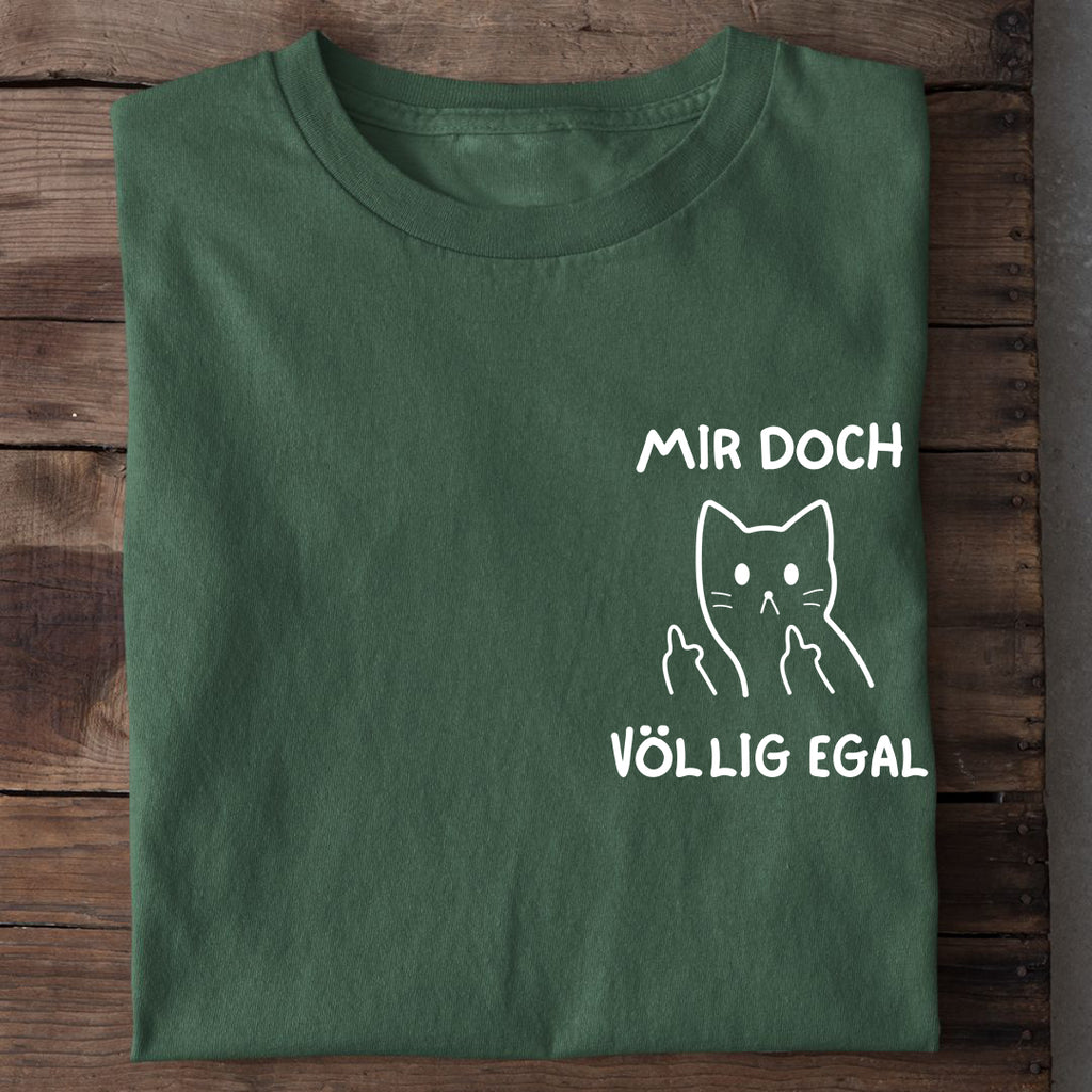T-Shirt Völlig egal, Nahaufnahme