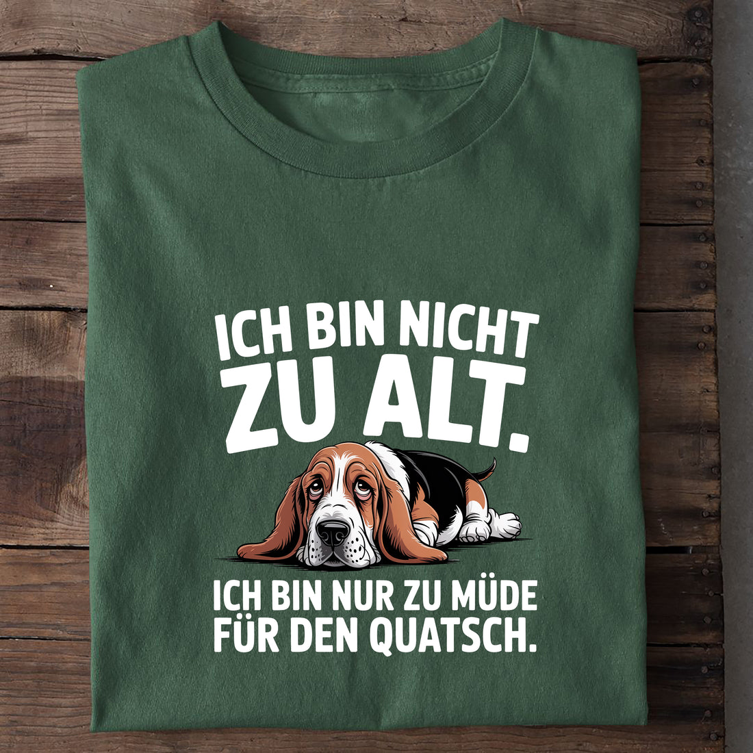 T-Shirt Zu Alt, Nahaufnahme