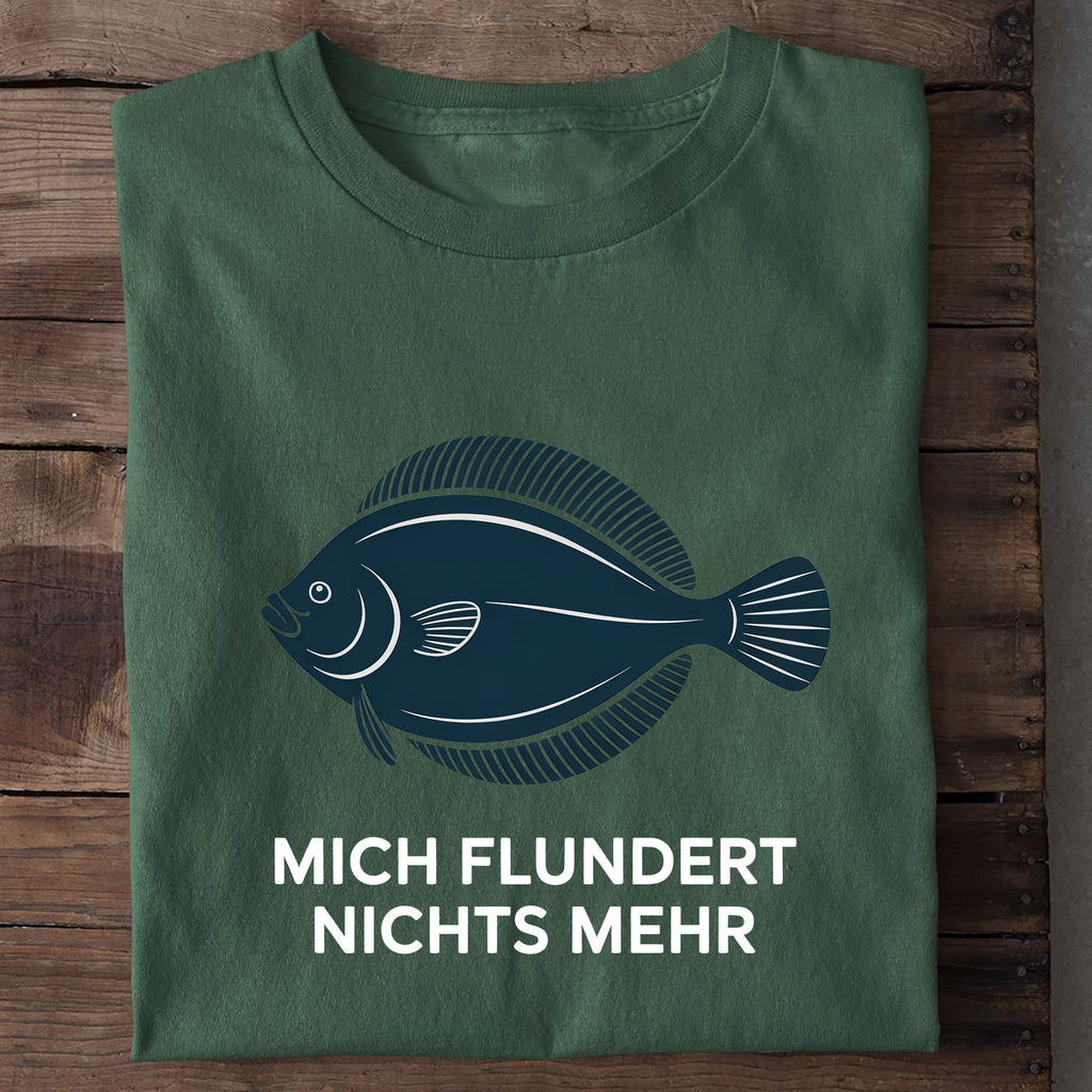 T-Shirt Mich Flundert, Nahaufnahme