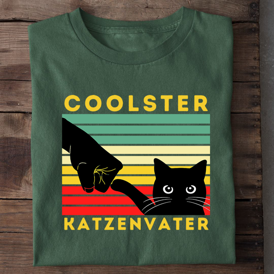 coolster Katzenvater T-Shirt