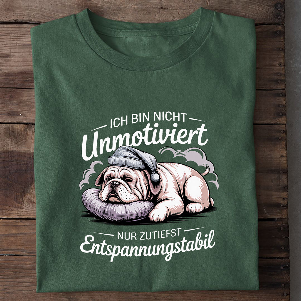 T-Shirt Entspannungsstabil, Nahaufnahme