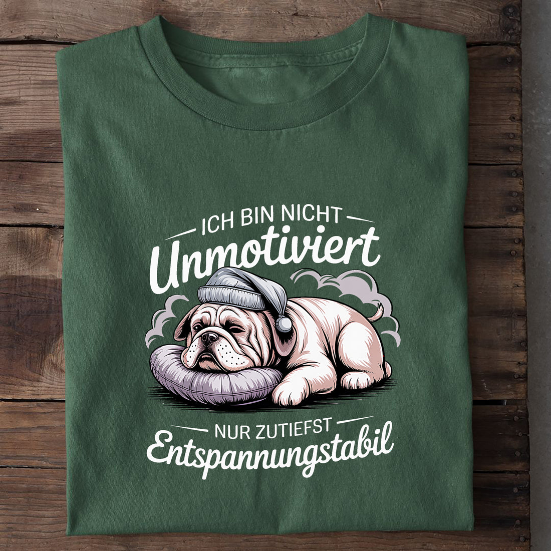T-Shirt Entspannungsstabil, Nahaufnahme