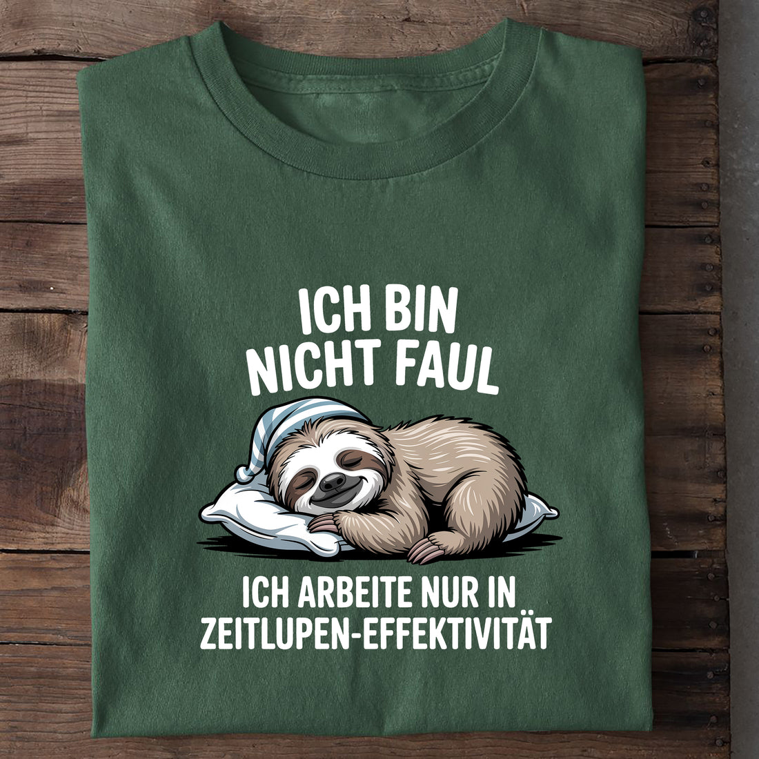 T-Shirt Zeitlupen Effektivität, Nahaufnahme