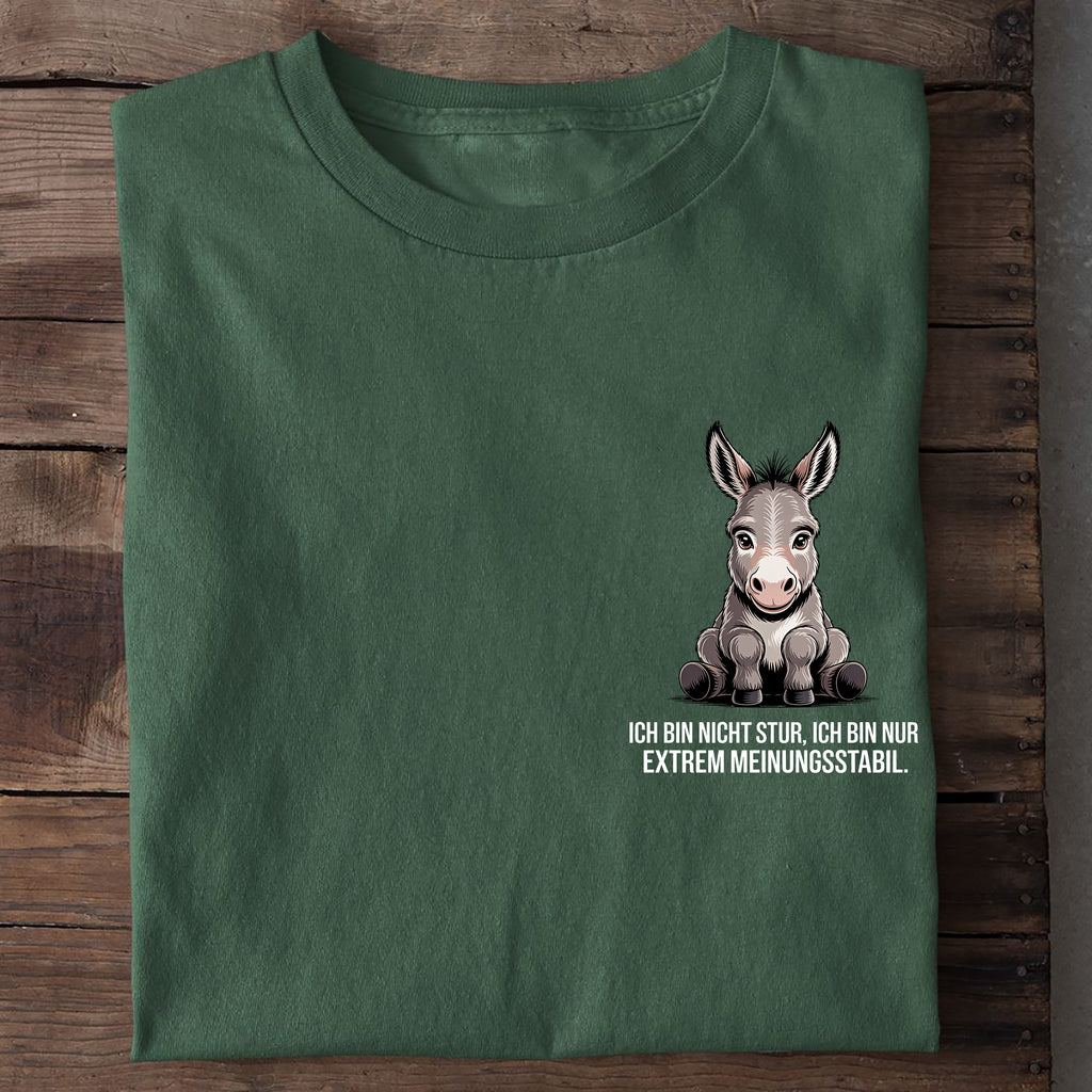 T-Shirt Stur, Nahaufnahme