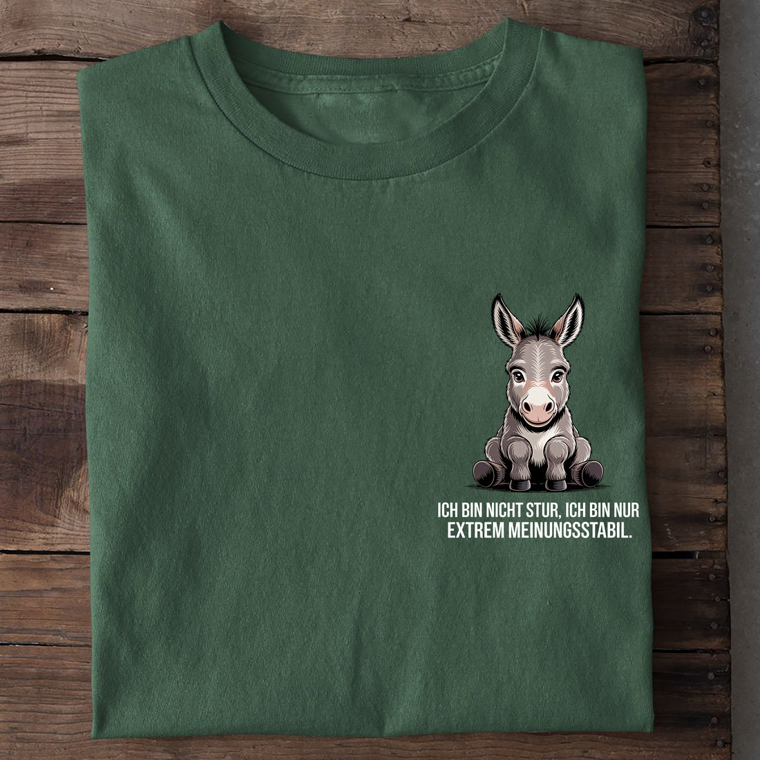 T-Shirt Stur, Nahaufnahme