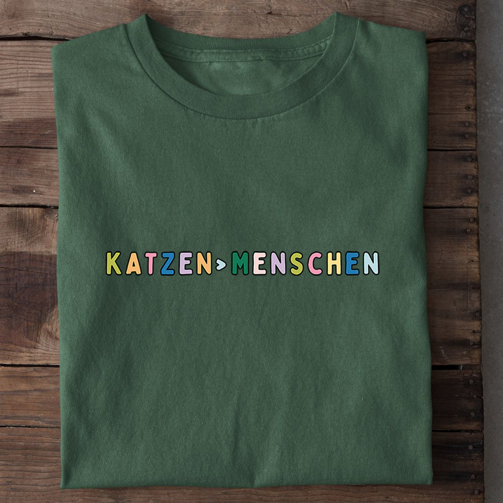 Katzen größer als Menschen T-Shirt
