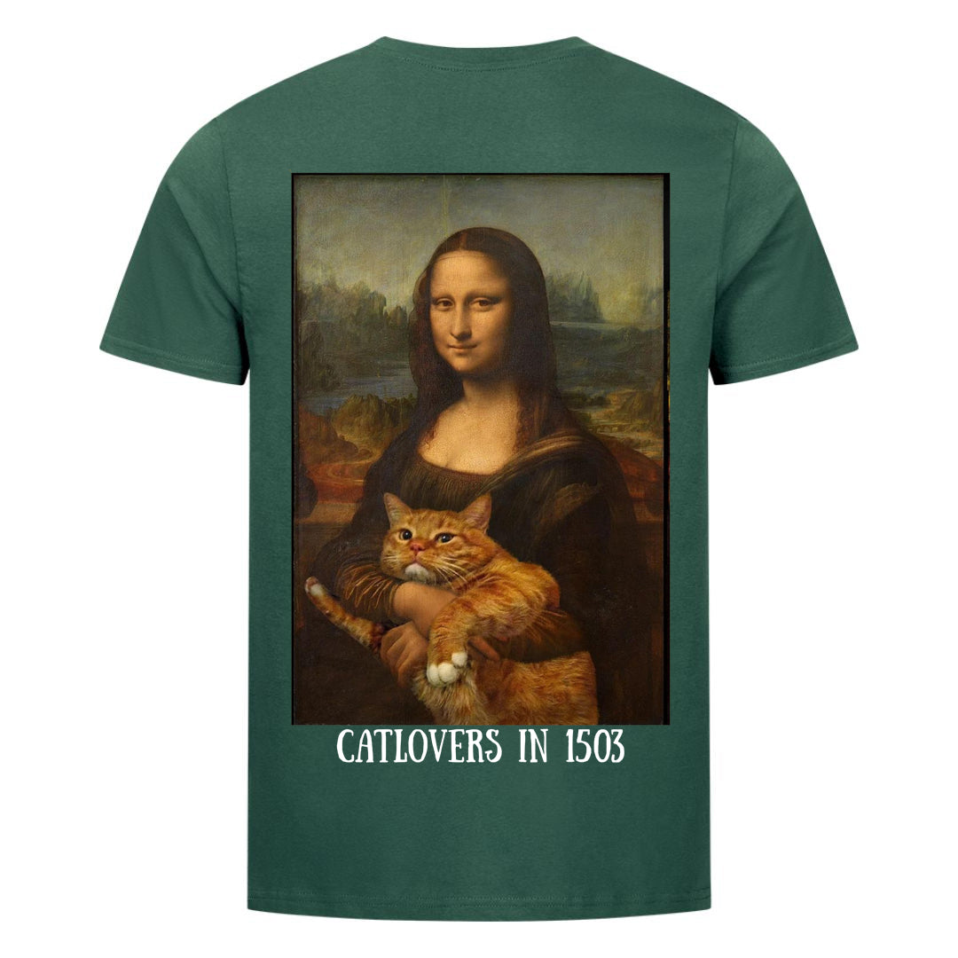 Catlovers in 1503 T-Shirt BackPrint
