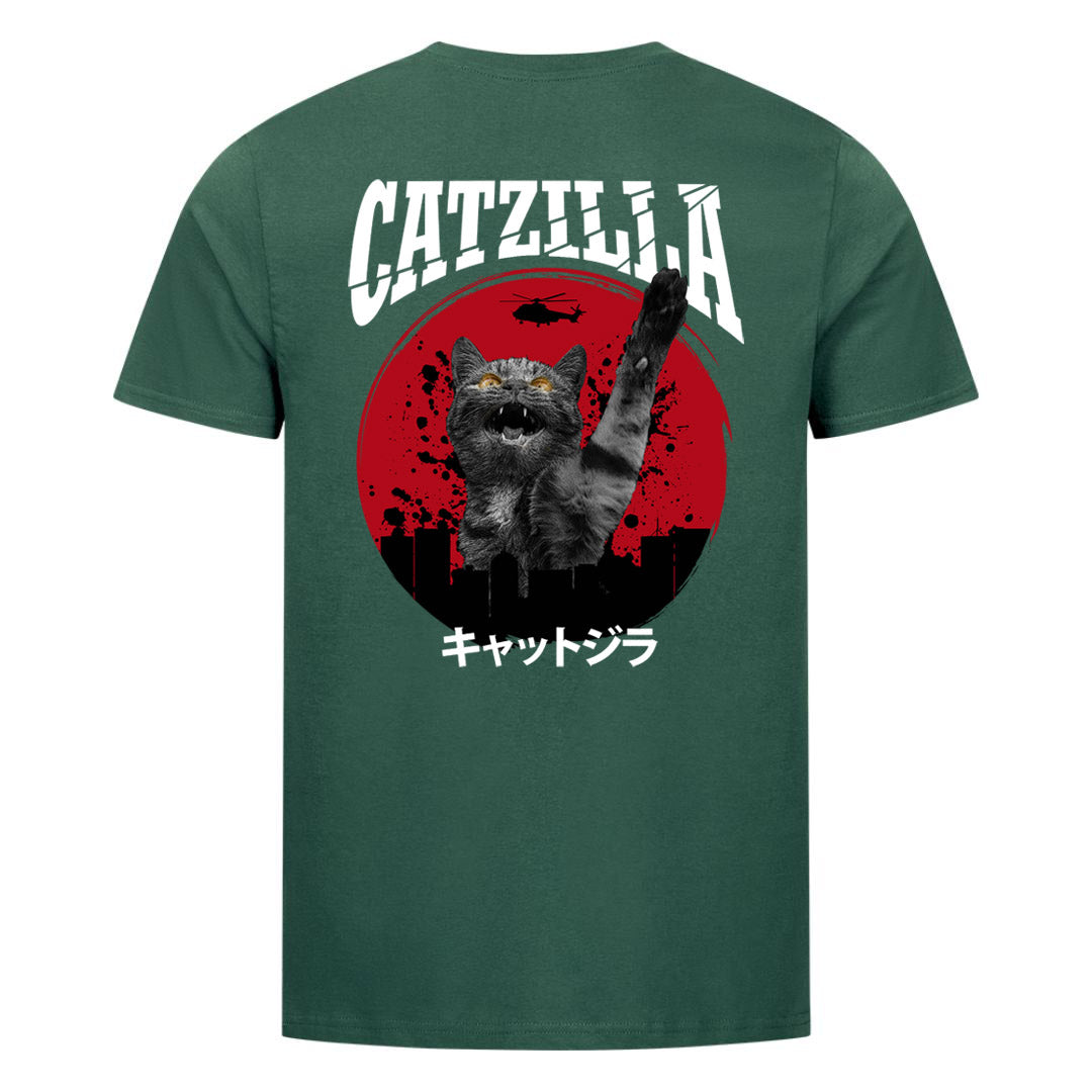 Catzilla T-Shirt BackPrint