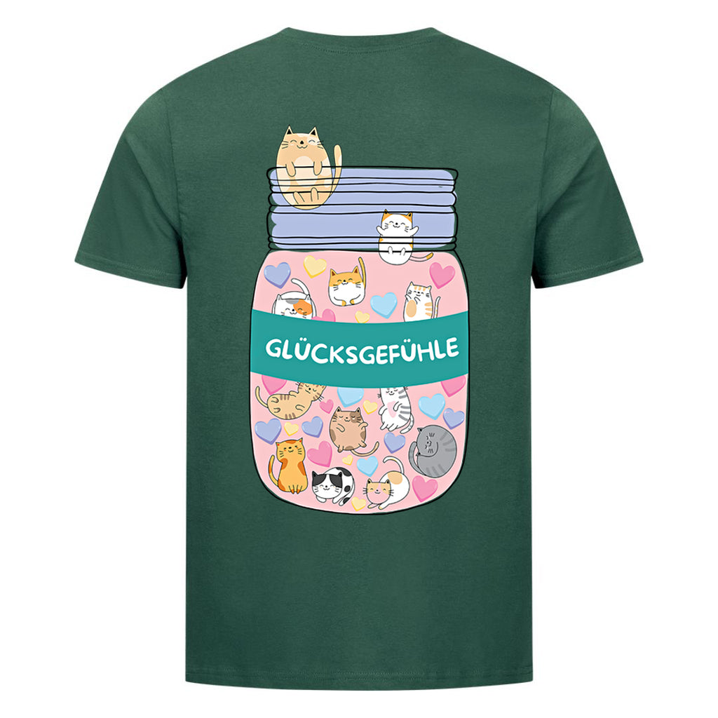 Glücksgefühle T-Shirt BackPrint