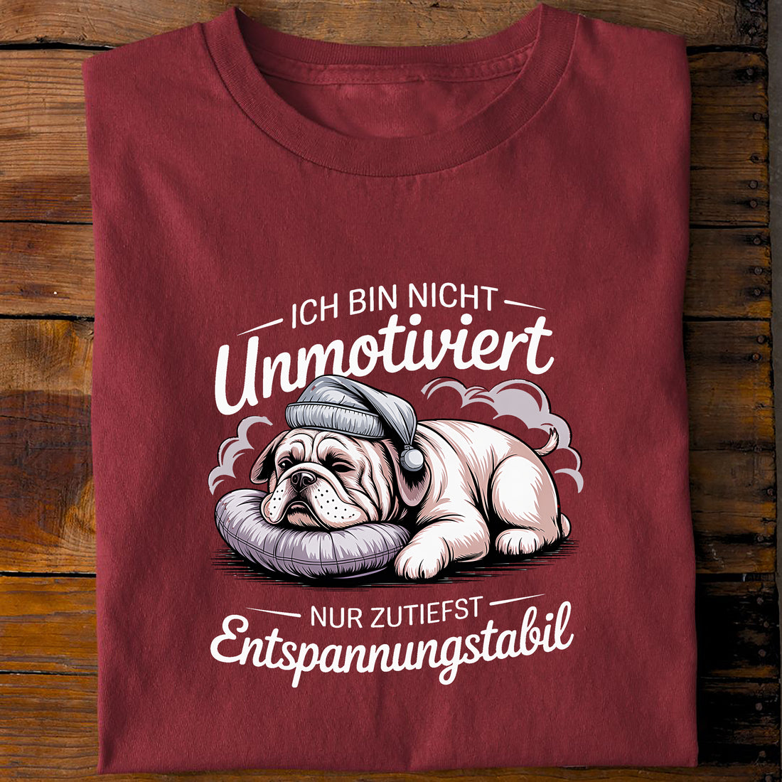 T-Shirt Entspannungsstabil, Rückansicht