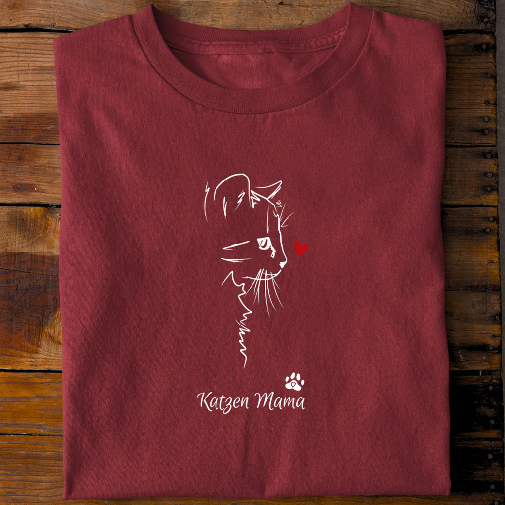 Katzen Mama T-Shirt