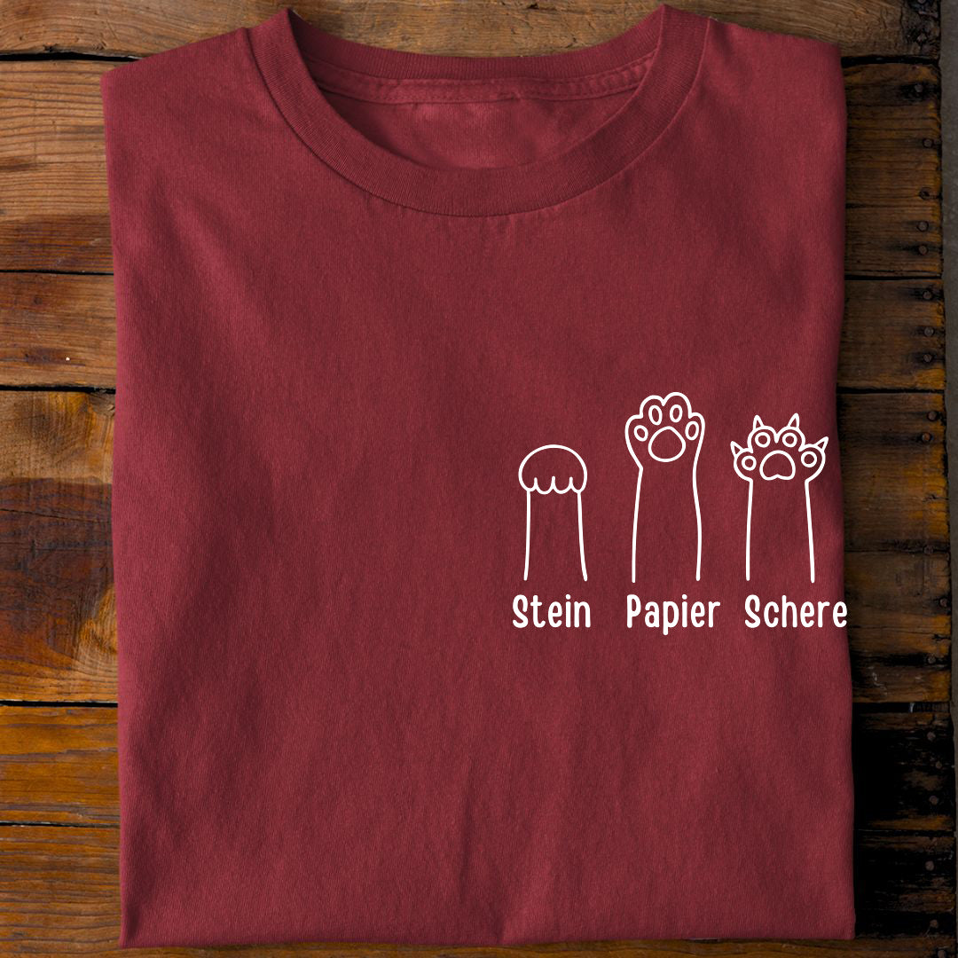 Stein Papier Schere T-Shirt