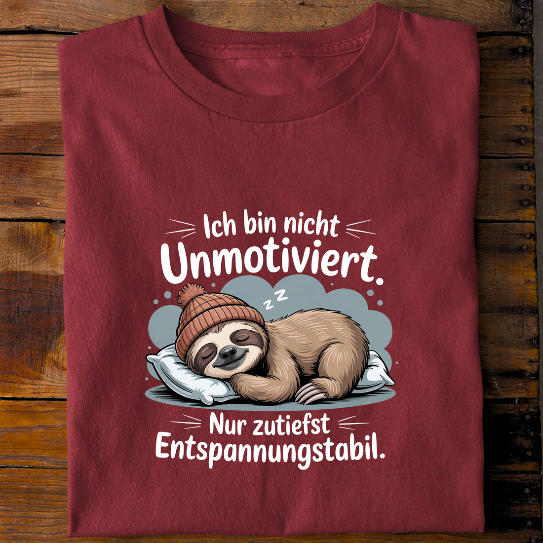 T-Shirt Entspannungsstabil, Rückansicht