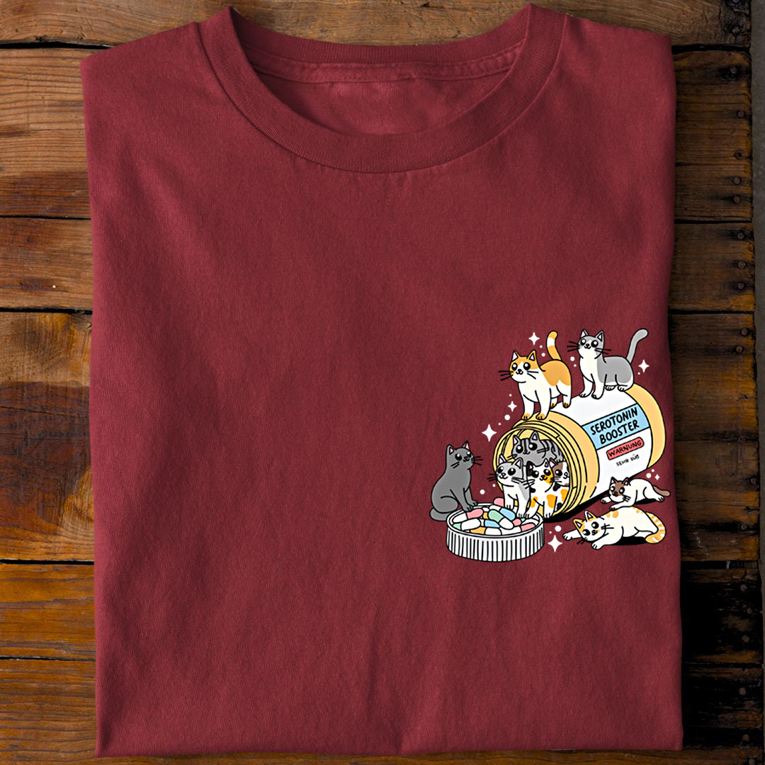 Serotonin Katzen T-Shirt
