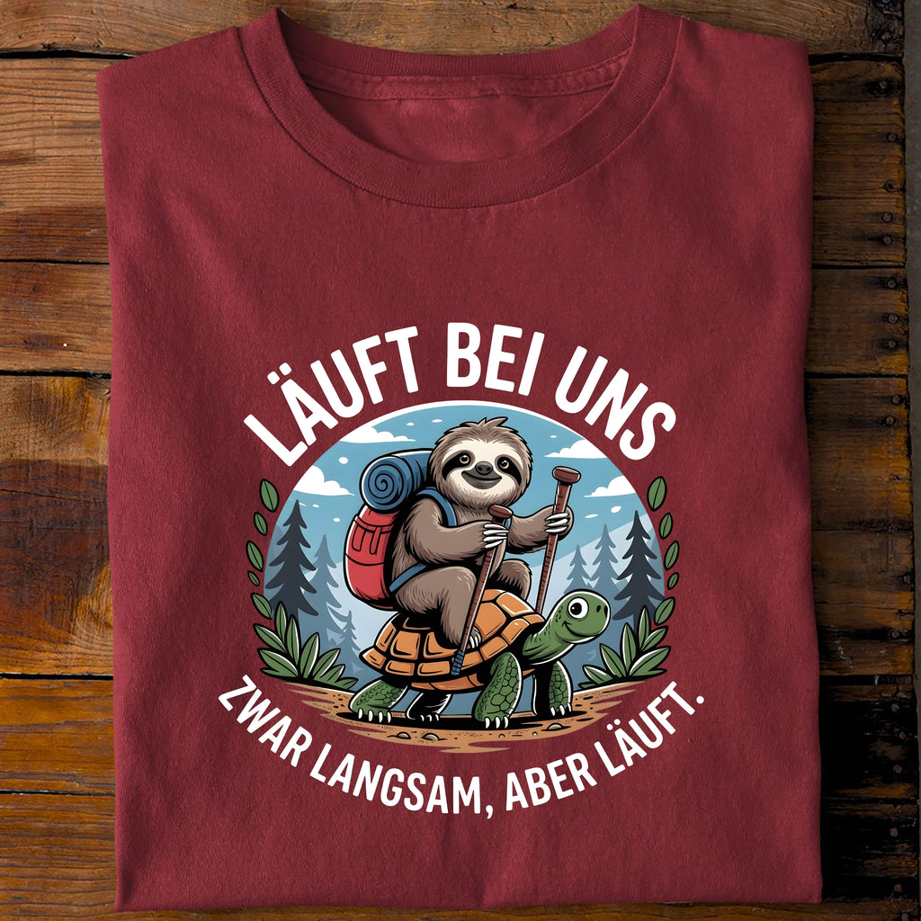 Bio T-Shirt Läuft bei Uns, weitere Ansicht