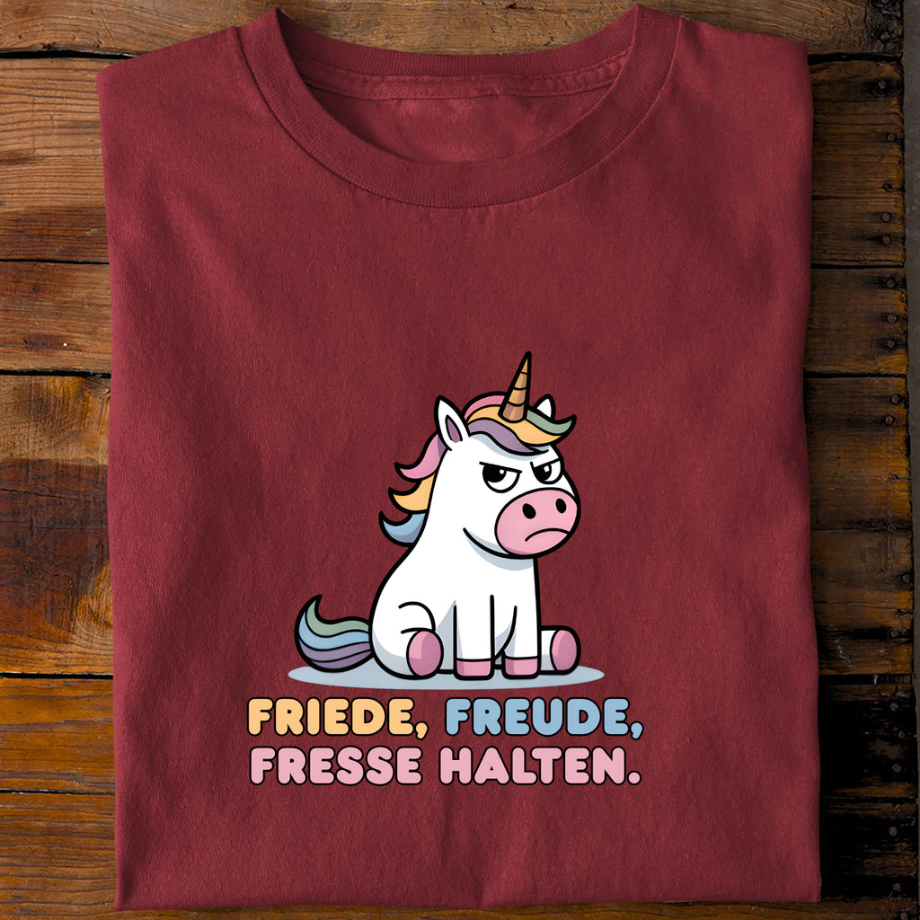 Bio T-Shirt Friede Freude Fresse halten, weitere Ansicht