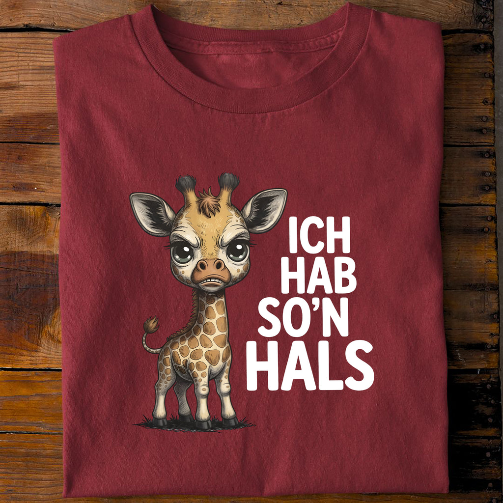 T-Shirt Ich hab so'n Hals, Rückansicht