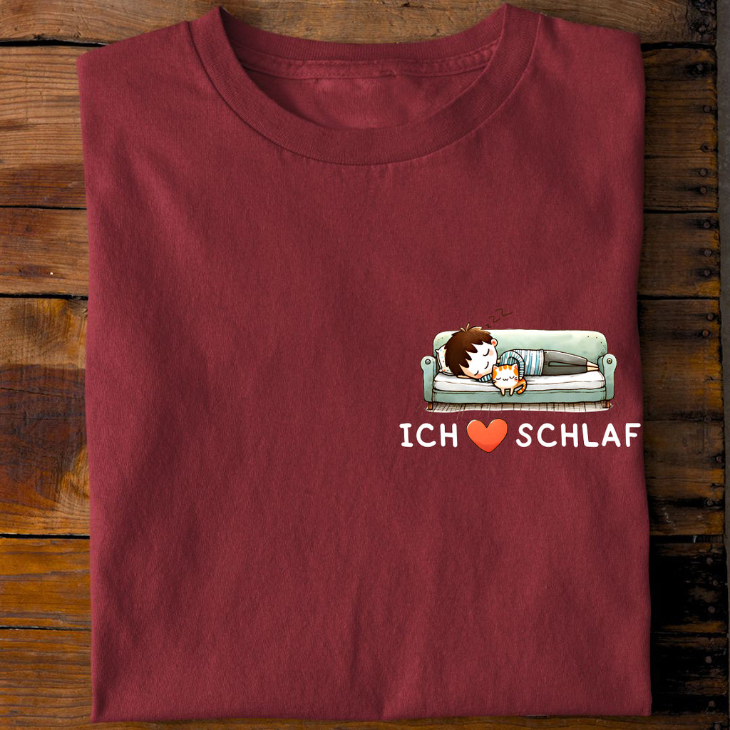 Ich liebe Schlaf T-Shirt