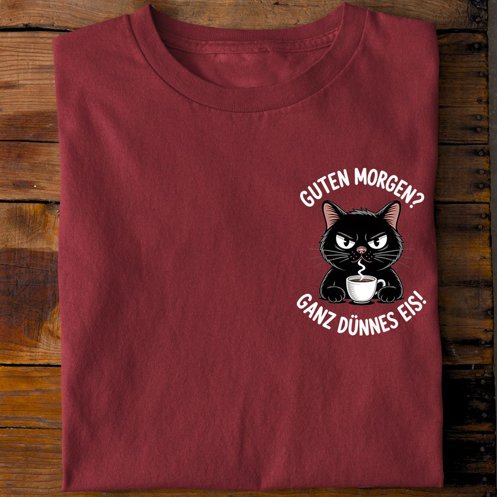 T-Shirt Guten Morgen, Rückansicht