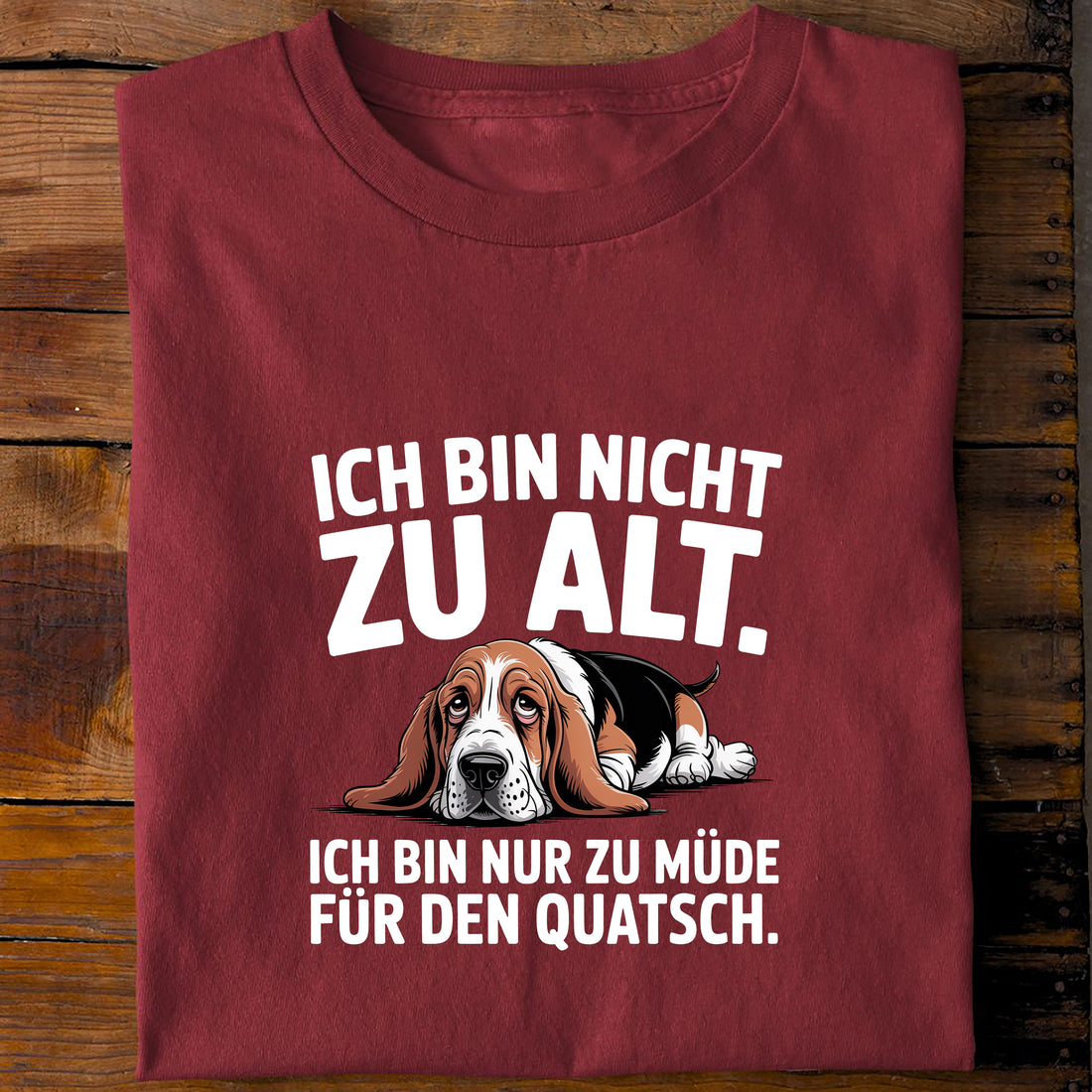 Bio T-Shirt Zu Alt, weitere Ansicht