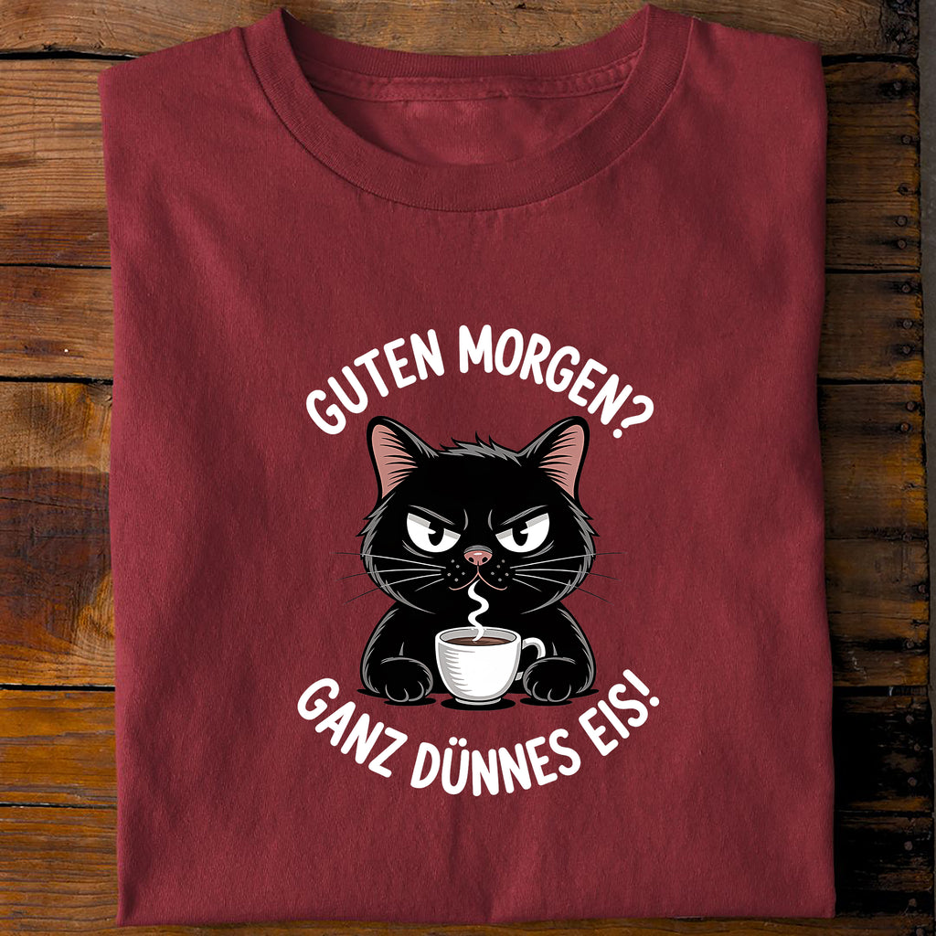 T-Shirt Guten Morgen, Rückansicht