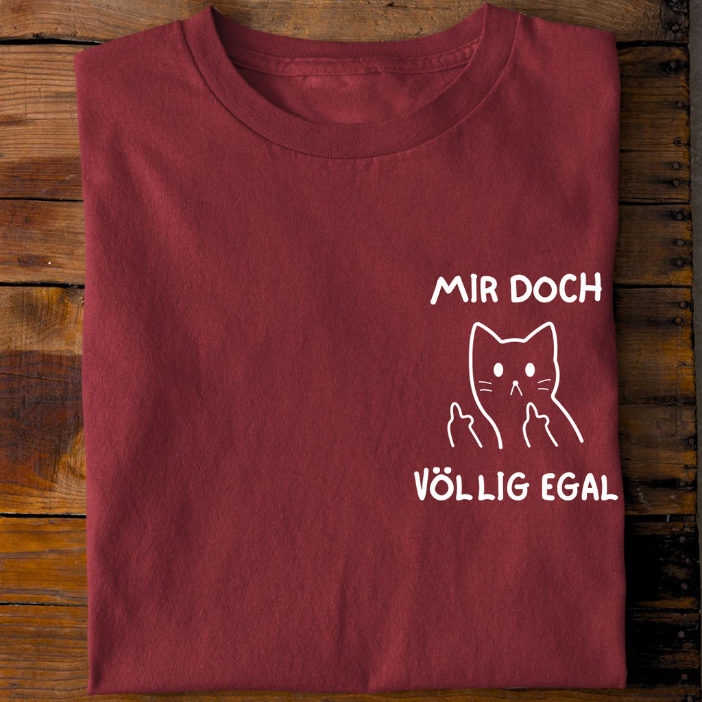 T-Shirt Völlig egal, Rückansicht