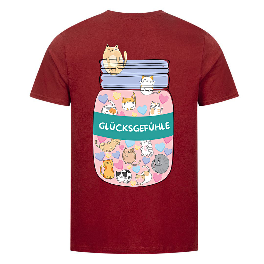 Glücksgefühle T-Shirt BackPrint