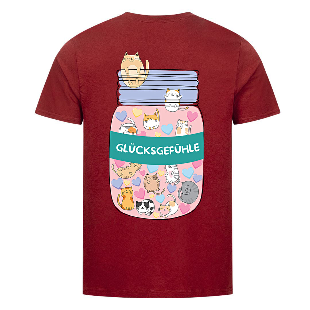 Glücksgefühle T-Shirt BackPrint