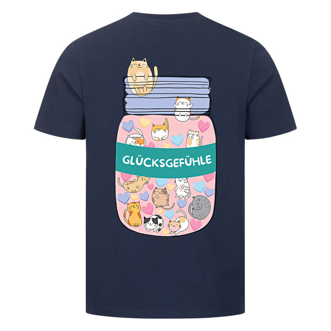 Glücksgefühle T-Shirt BackPrint
