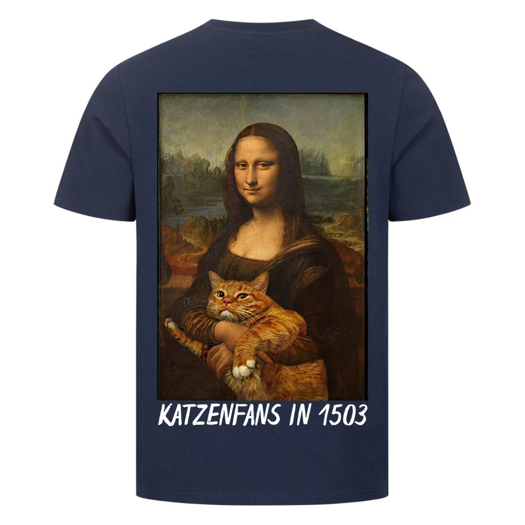 Katzenfans in 1503 T-Shirt BackPrint