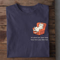 T-Shirt Hart arbeiten, weitere Ansicht