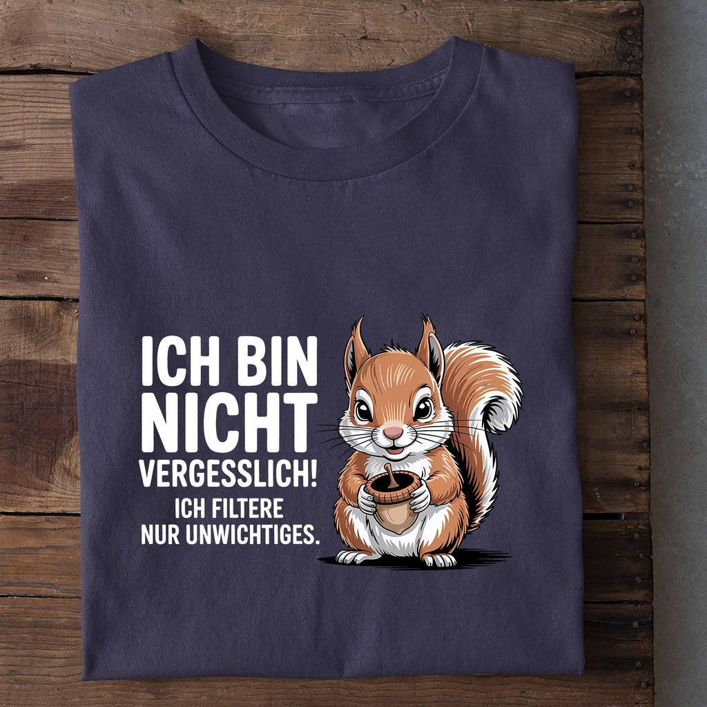 T-Shirt Ich bin nicht vergesslich, weitere Ansicht