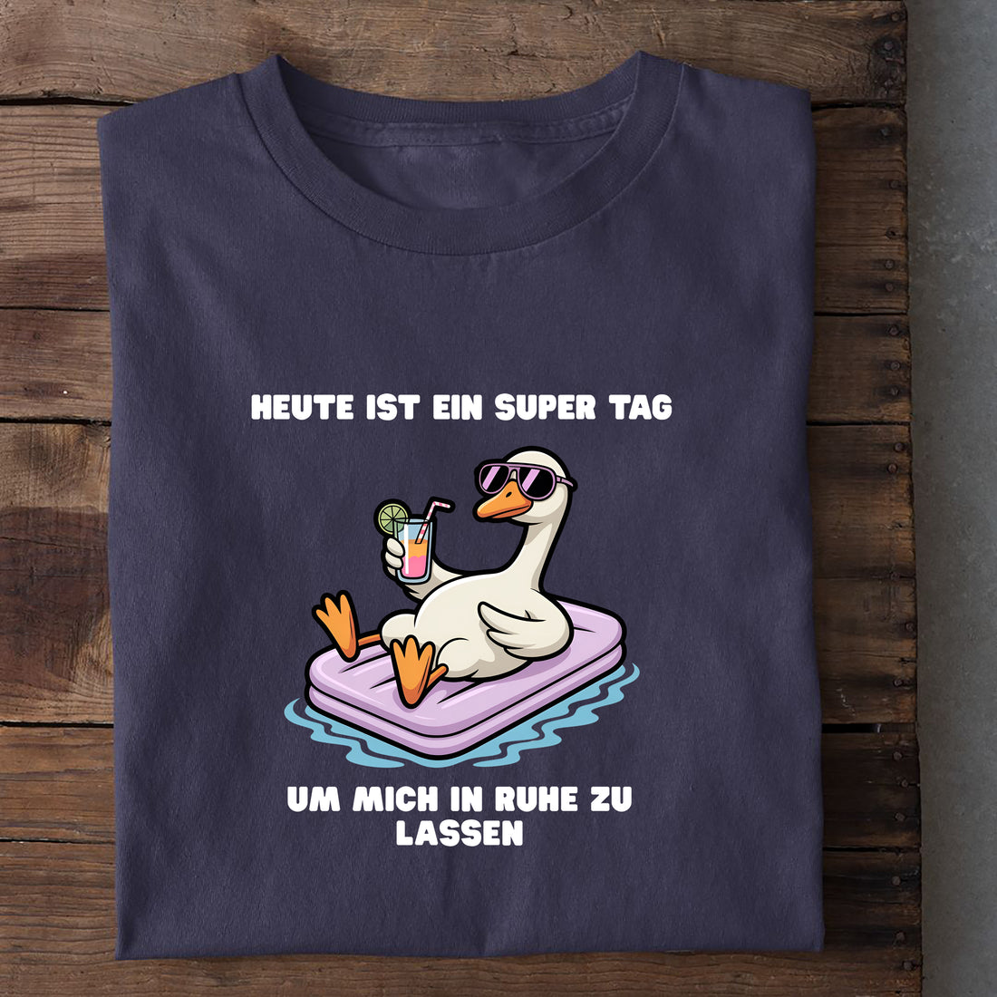 T-Shirt Heute ist ein Super Tag, weitere Ansicht