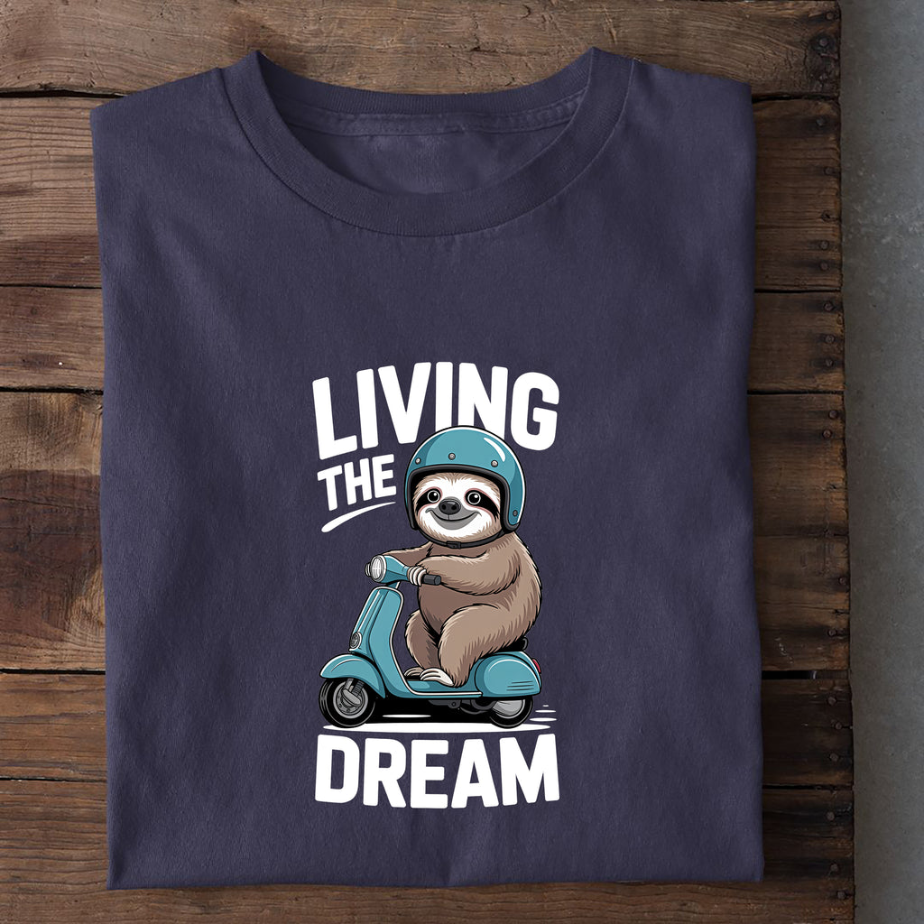 T-Shirt Living the dream, weitere Ansicht