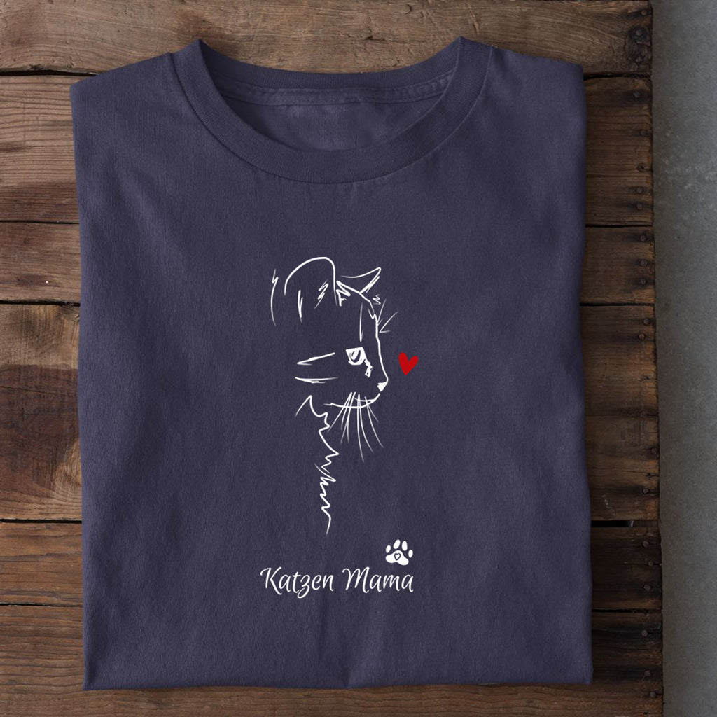 Katzen Mama T-Shirt