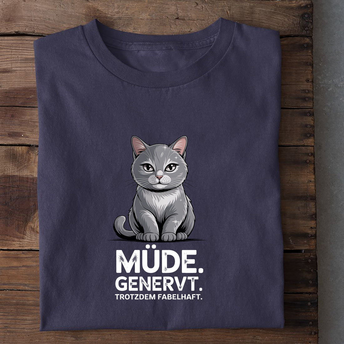 T-Shirt Mäßig genervt, weitere Ansicht