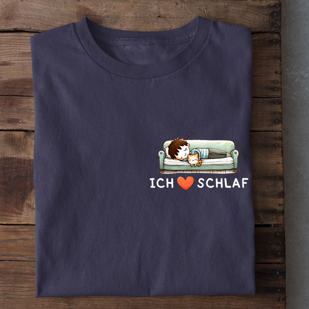 Ich liebe Schlaf T-Shirt