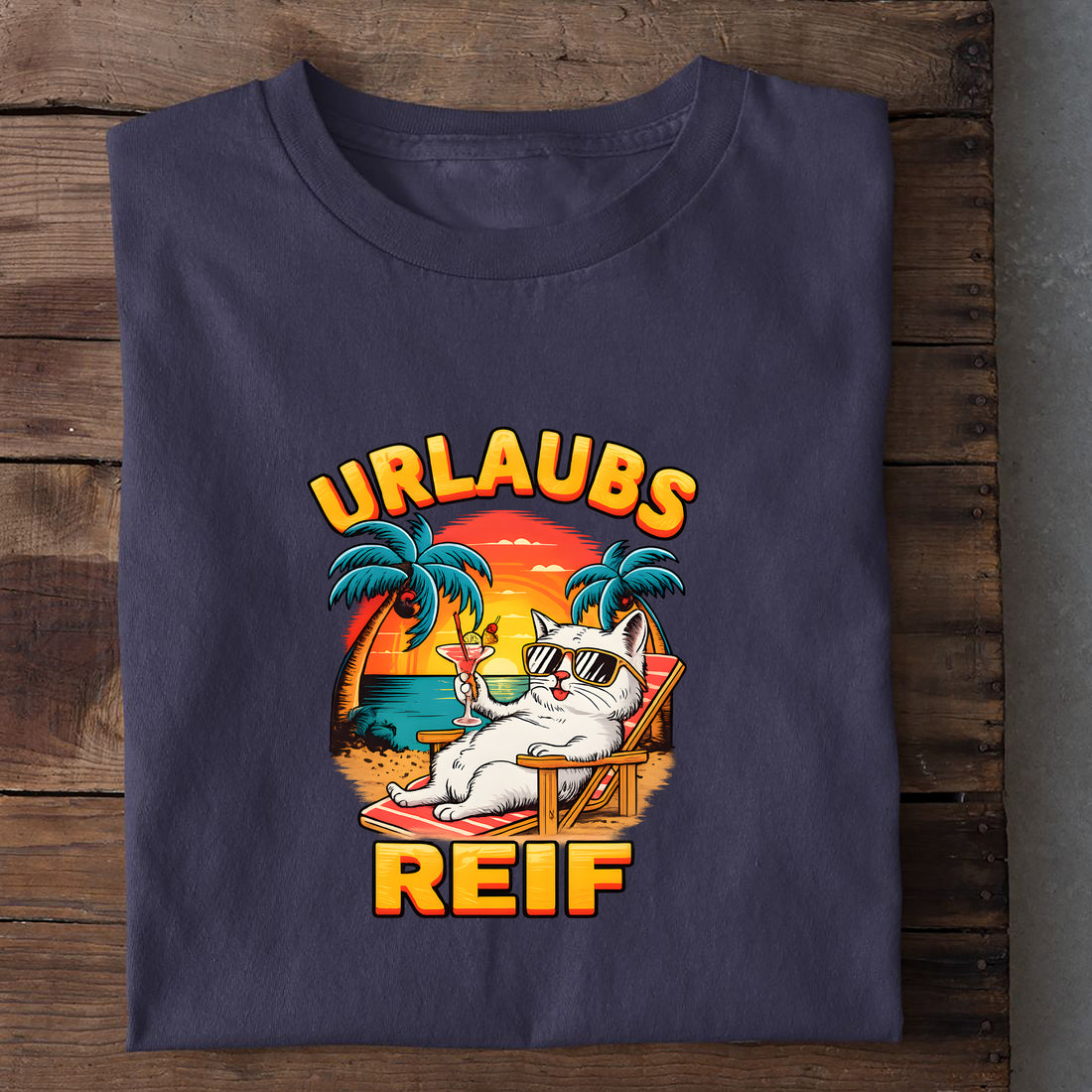 T-Shirt Urlaubsreif, weitere Ansicht