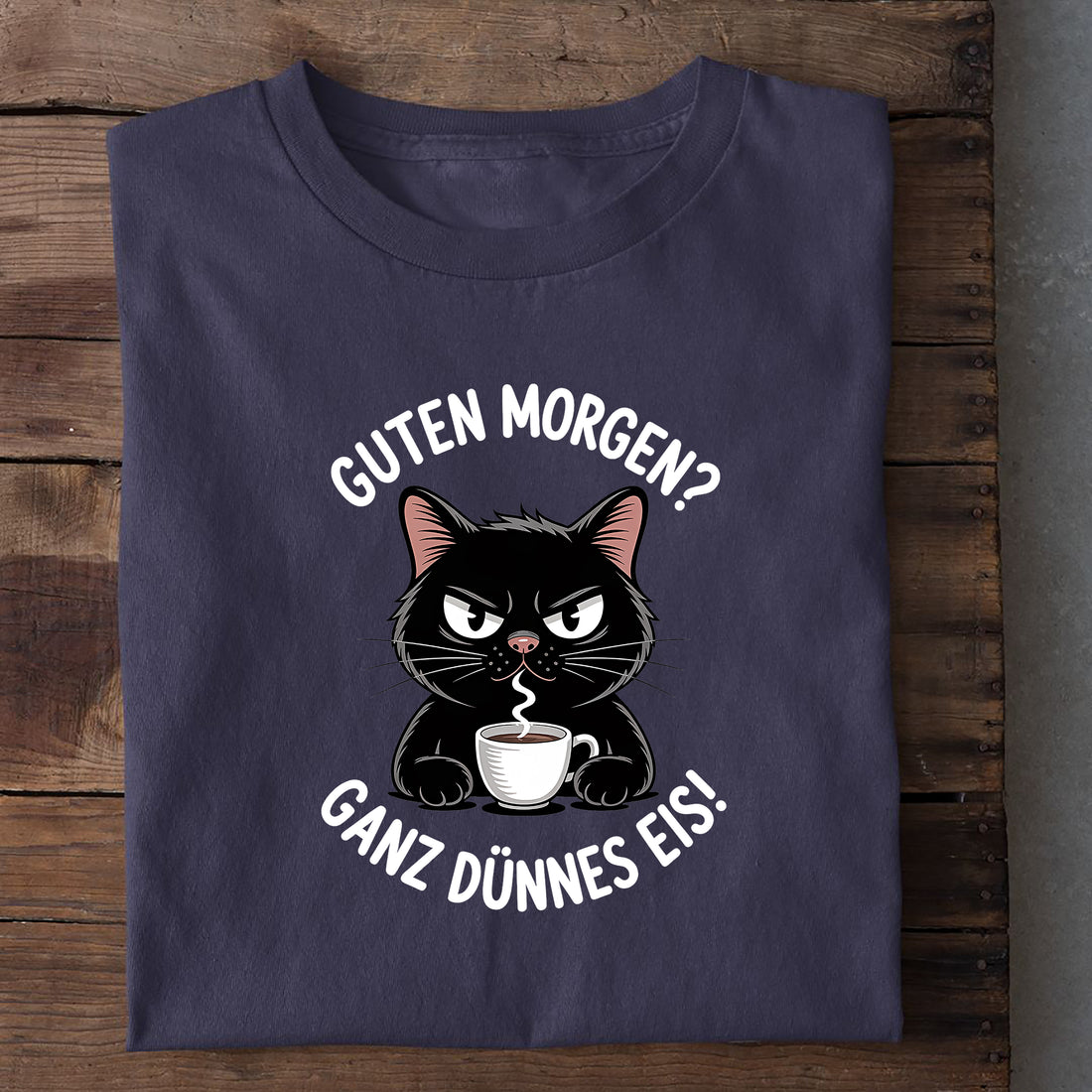 T-Shirt Guten Morgen, weitere Ansicht