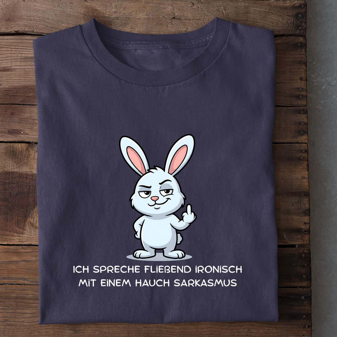 T-Shirt Ironisch mit einem Hauch Sarkasmus, weitere Ansicht