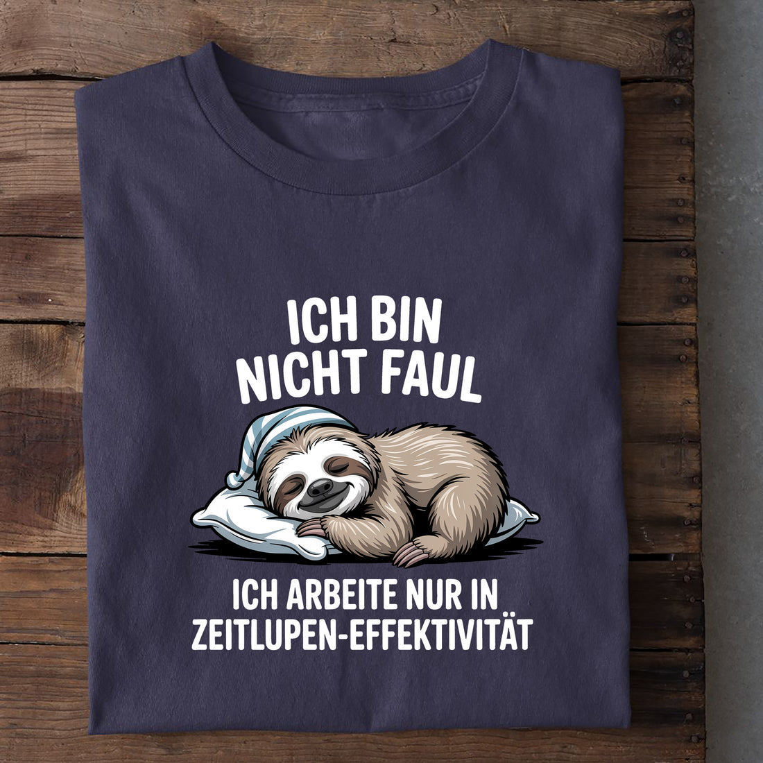 T-Shirt Zeitlupen Effektivität, weitere Ansicht