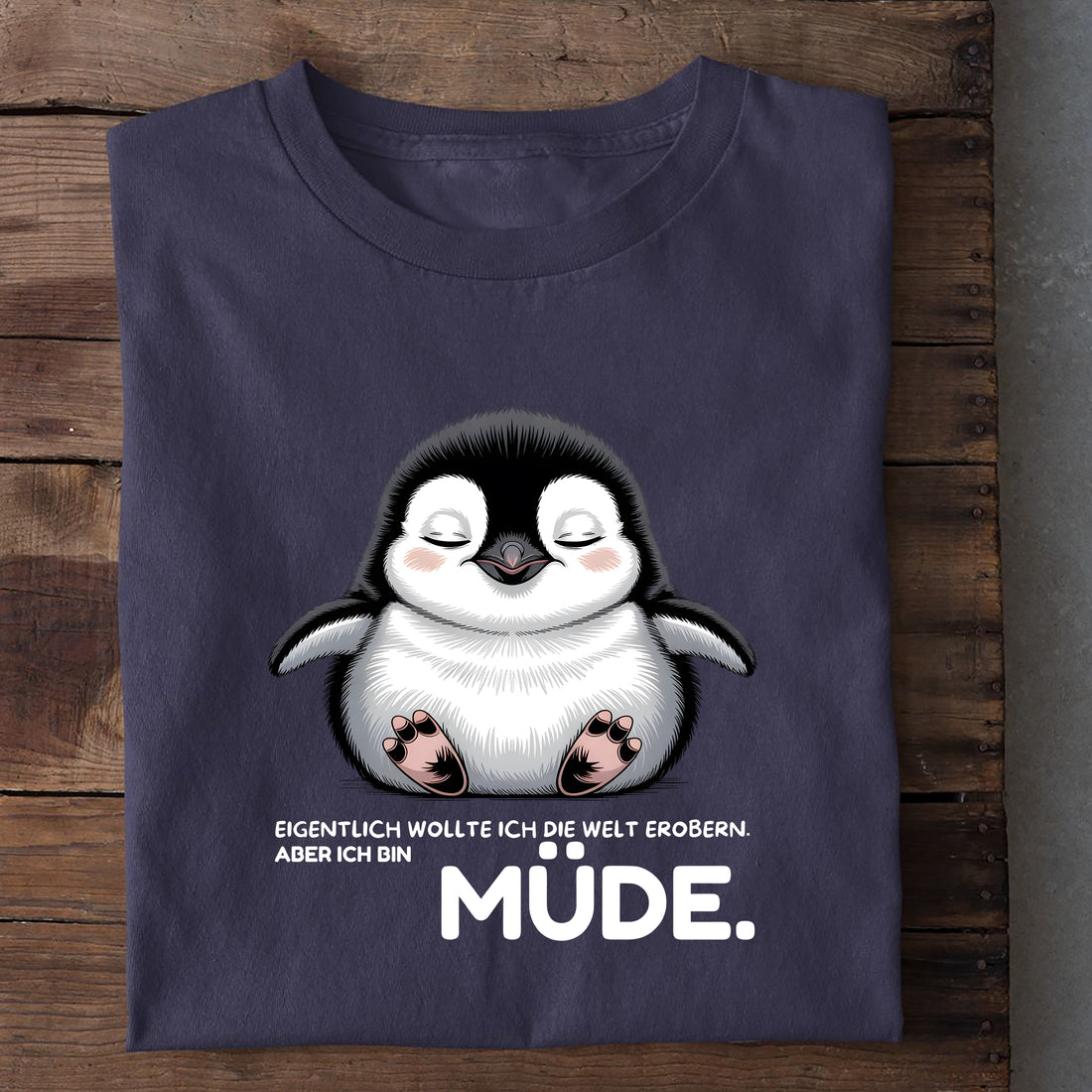 T-Shirt Müde, weitere Ansicht