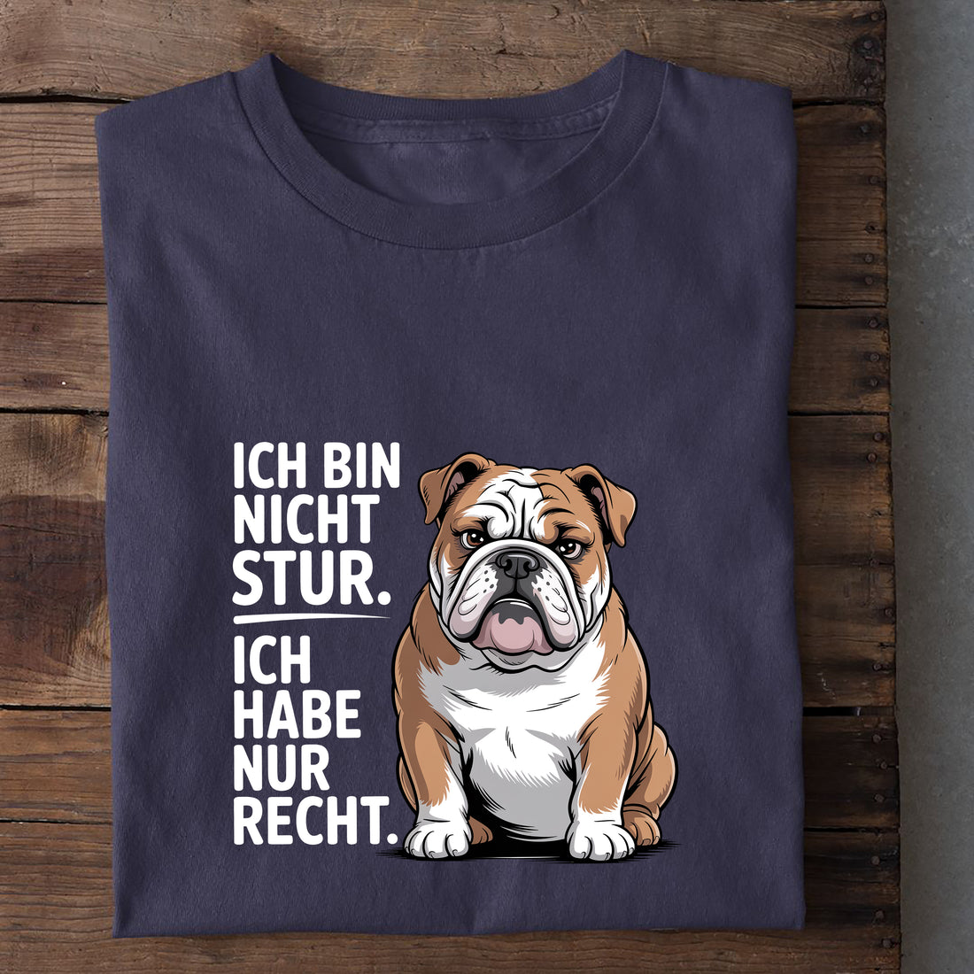 T-Shirt Ich Bin Nicht Stur, weitere Ansicht